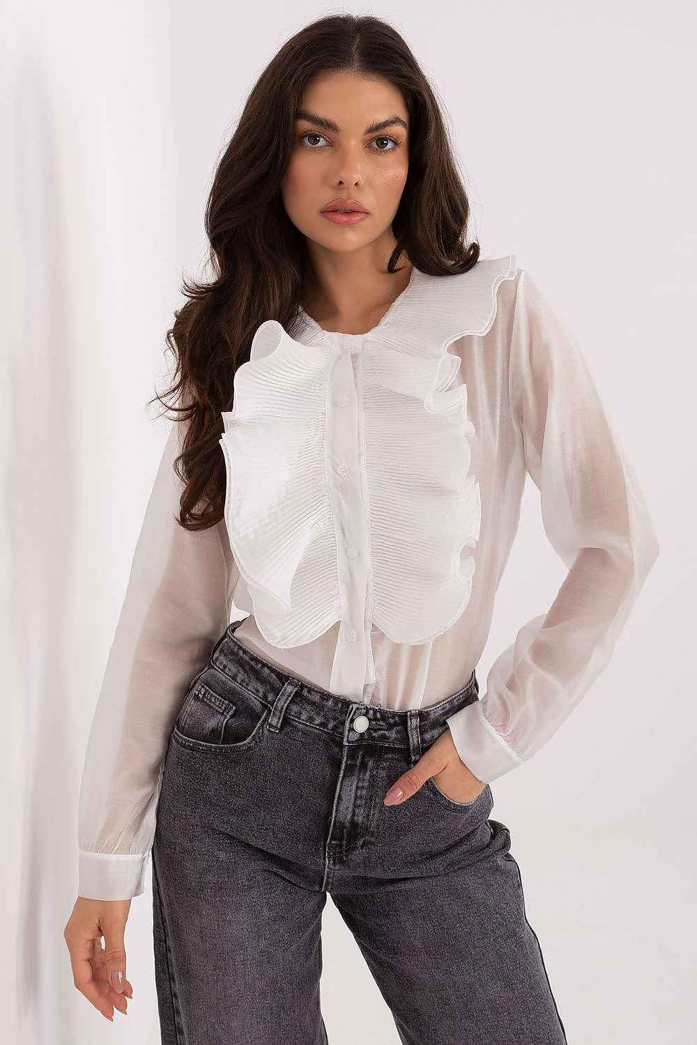 Long sleeve shirt Factory Price white one-size-fits-all