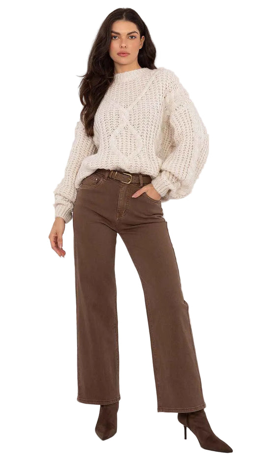 Jeans Factory Price brown XS