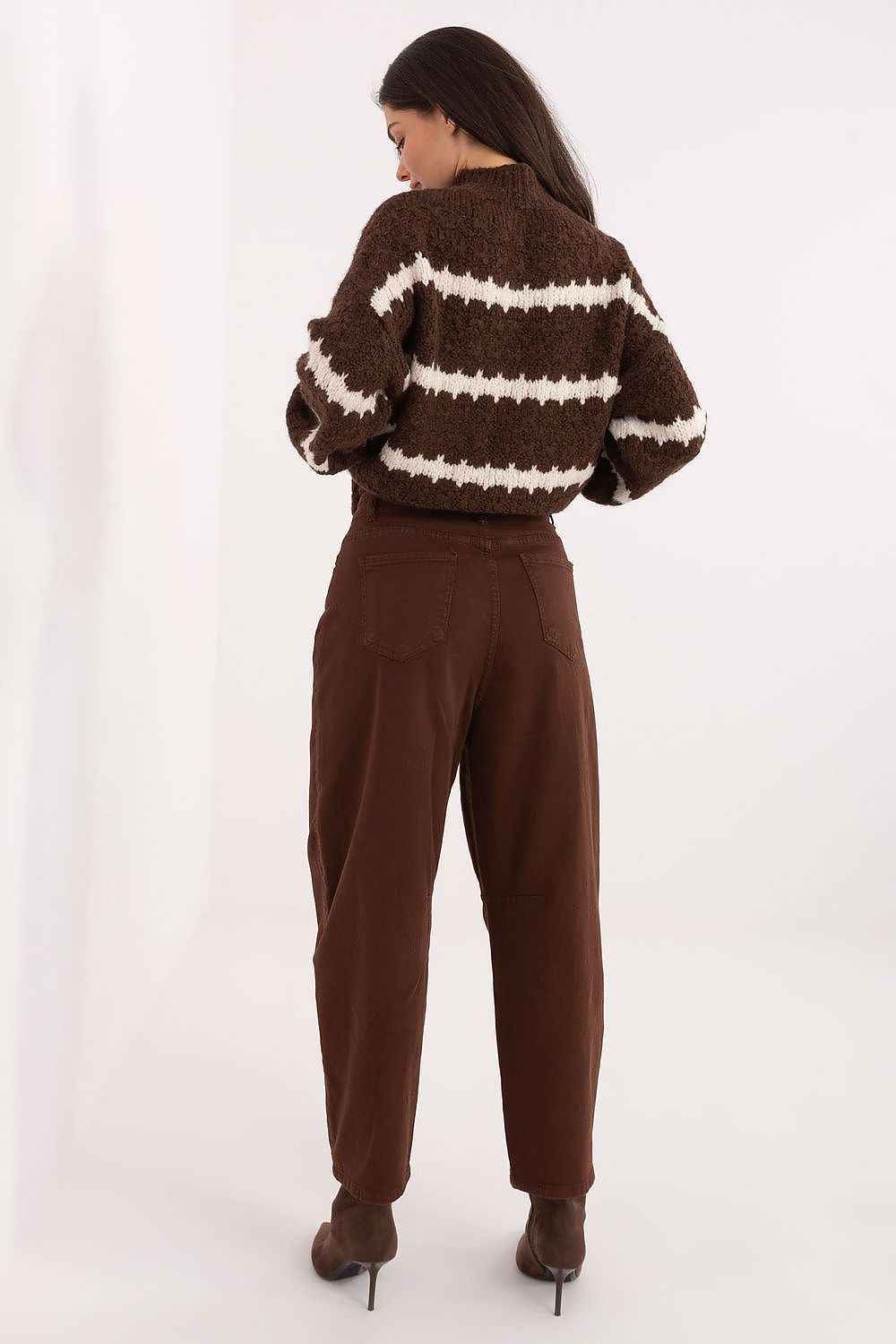 TEEK - Cropped Subtle Stretch Balloon Jeans Factory Price