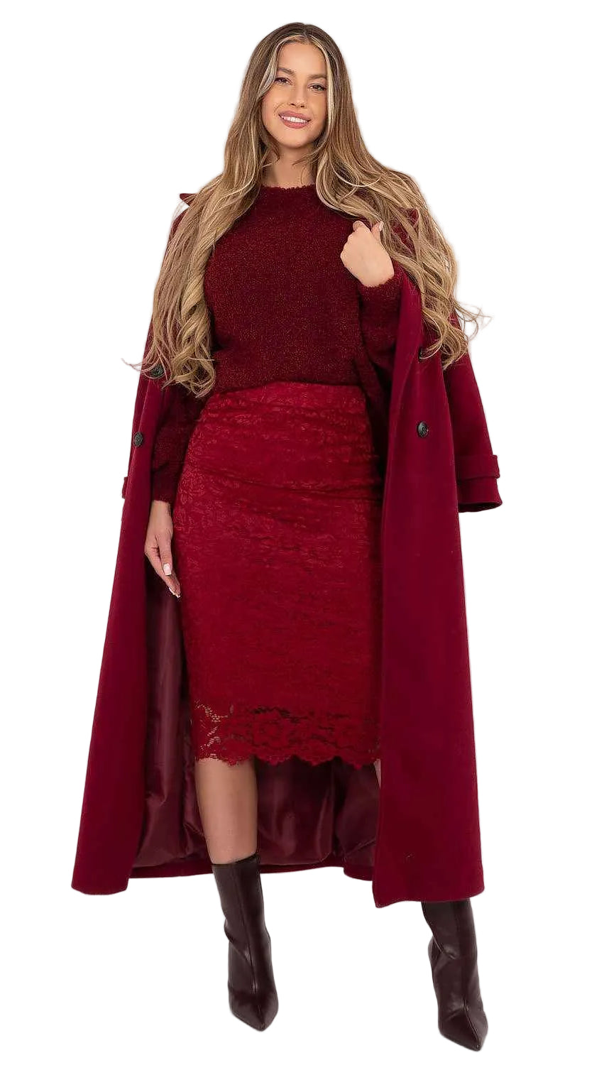 Skirt Italy Moda red one-size-fits-all