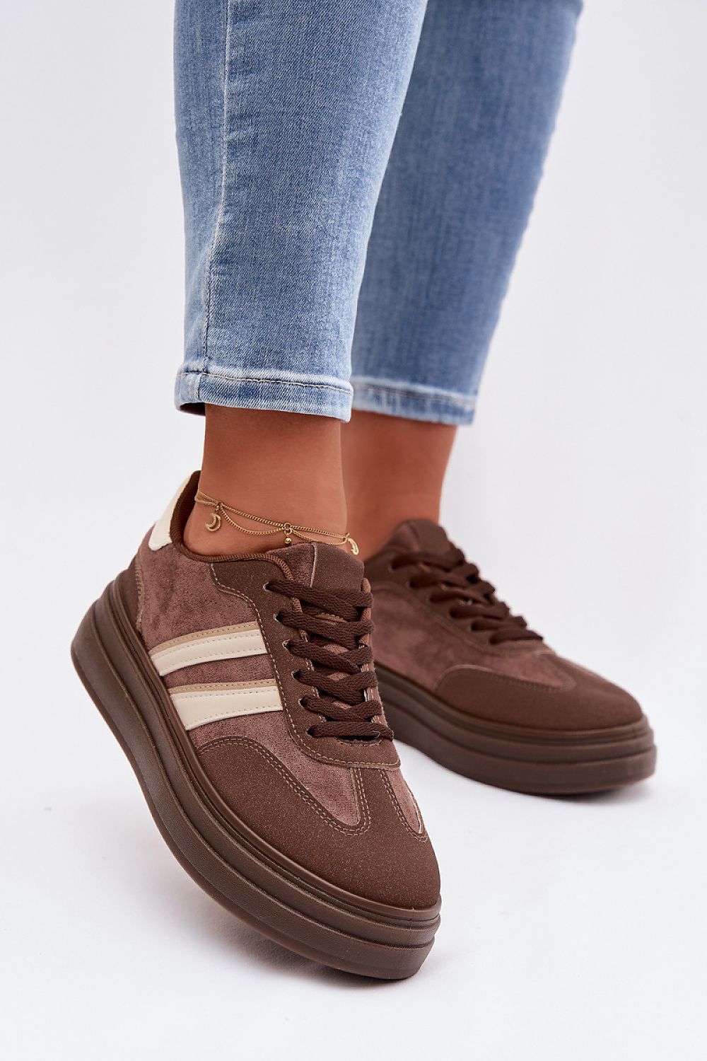 Sport Shoes Step in style brown 36