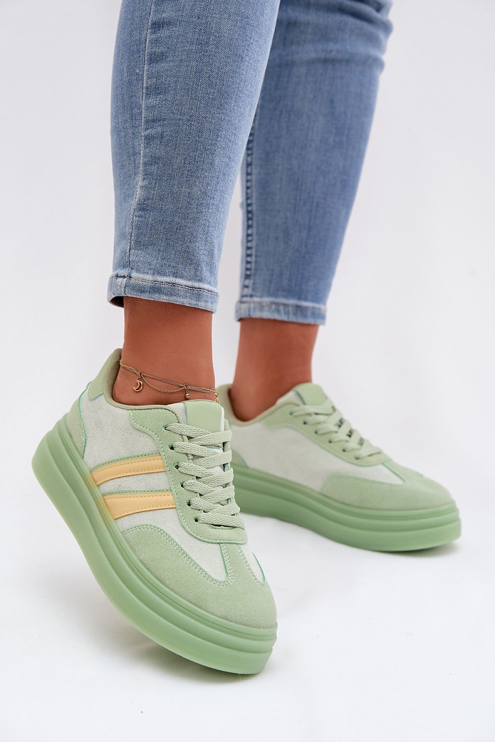 Sport Shoes Step in style green 36