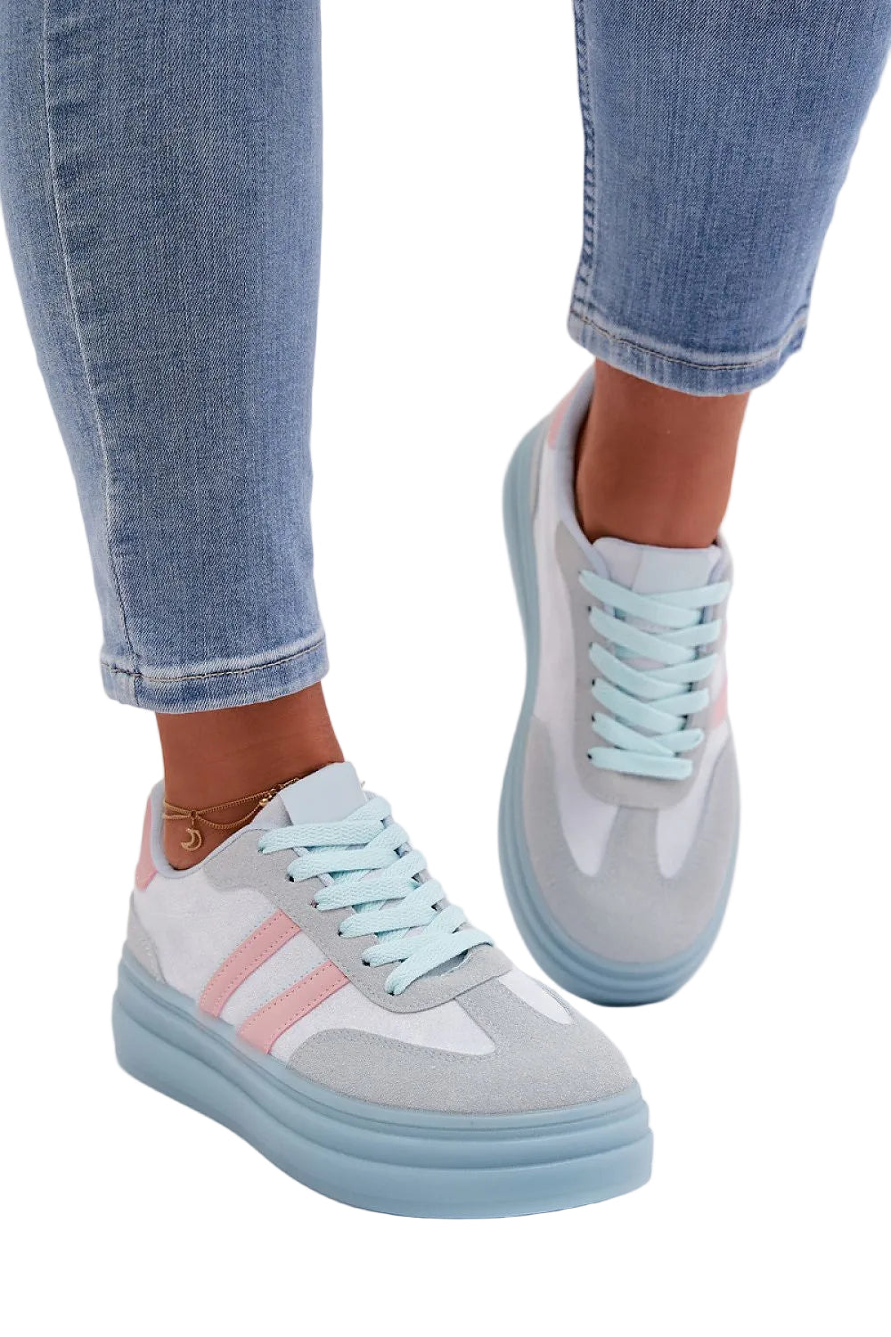 Sport Shoes Step in style blue 36