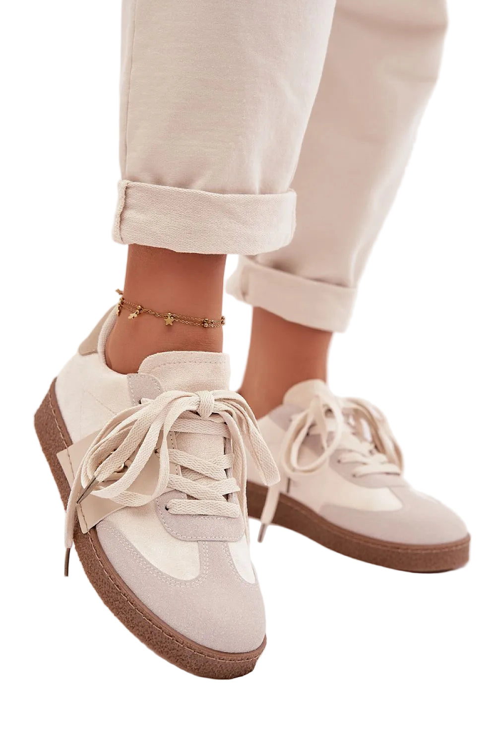 Sport Shoes Step in style beige 36