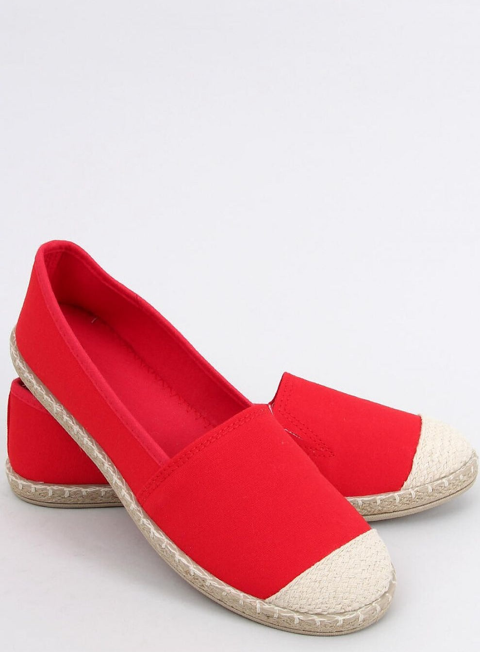TEEK - Red Flat Espadrille Loafer Shoes SHOES TEEK MH 5.5  