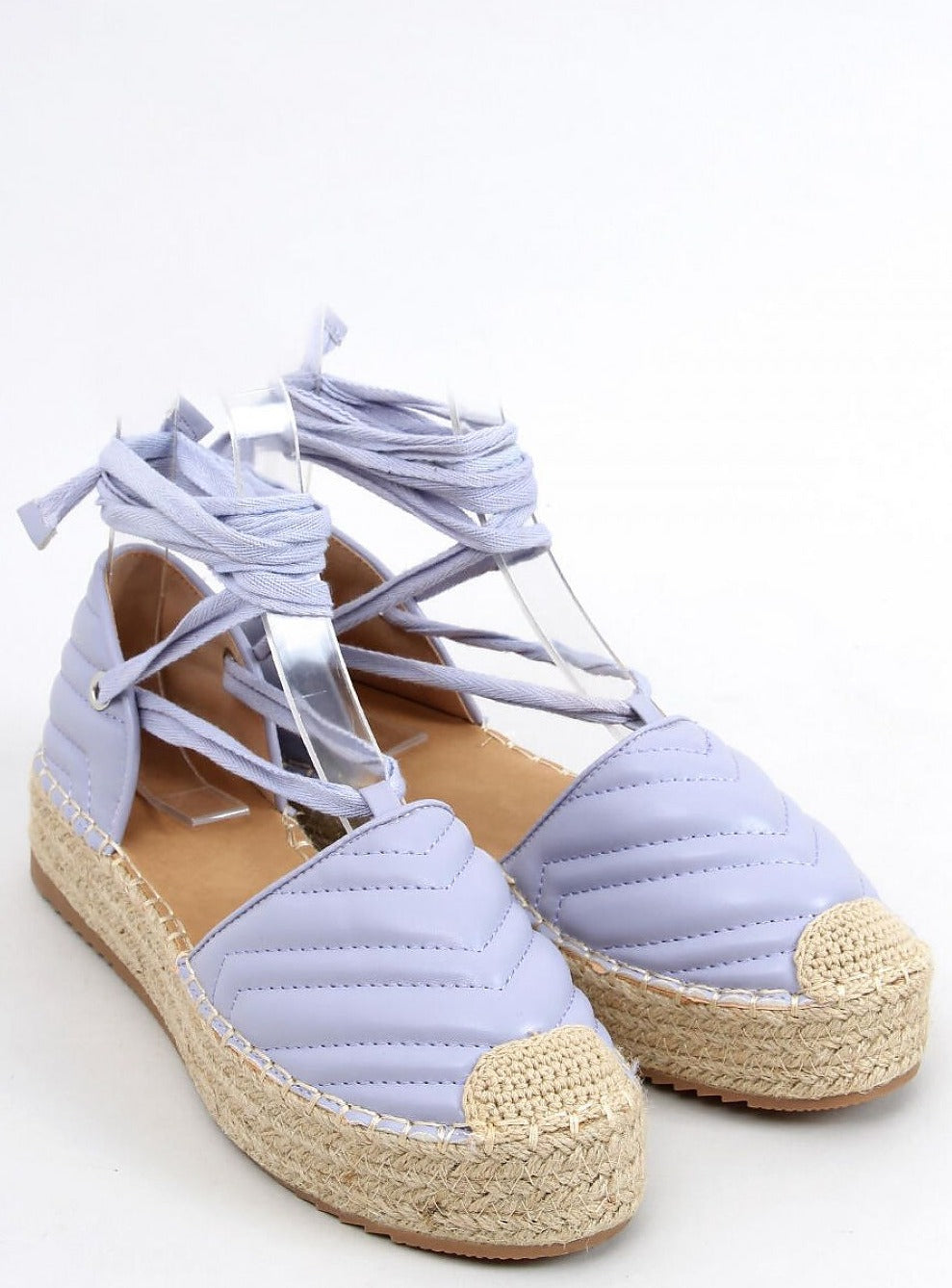 TEEK - Lavender Ankle Strap Platform Espadrille Shoes SHOES TEEK MH   