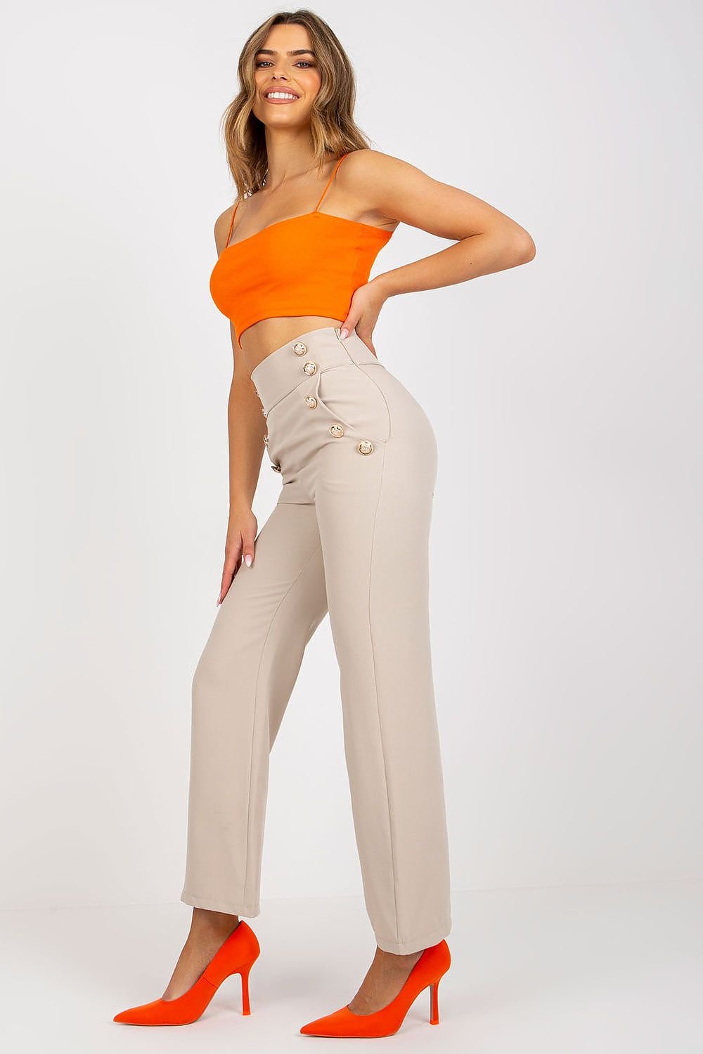 TEEK - Uniformed Buttoned Trousers PANTS TEEK MH   