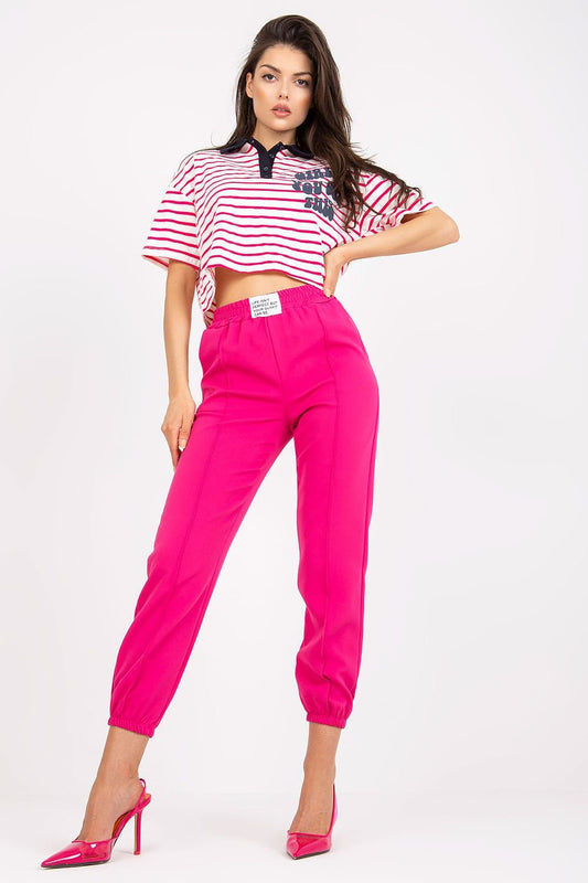 TEEK - 2pc Summer Outfit Shirt and Pants Set SET TEEK MH pink L 