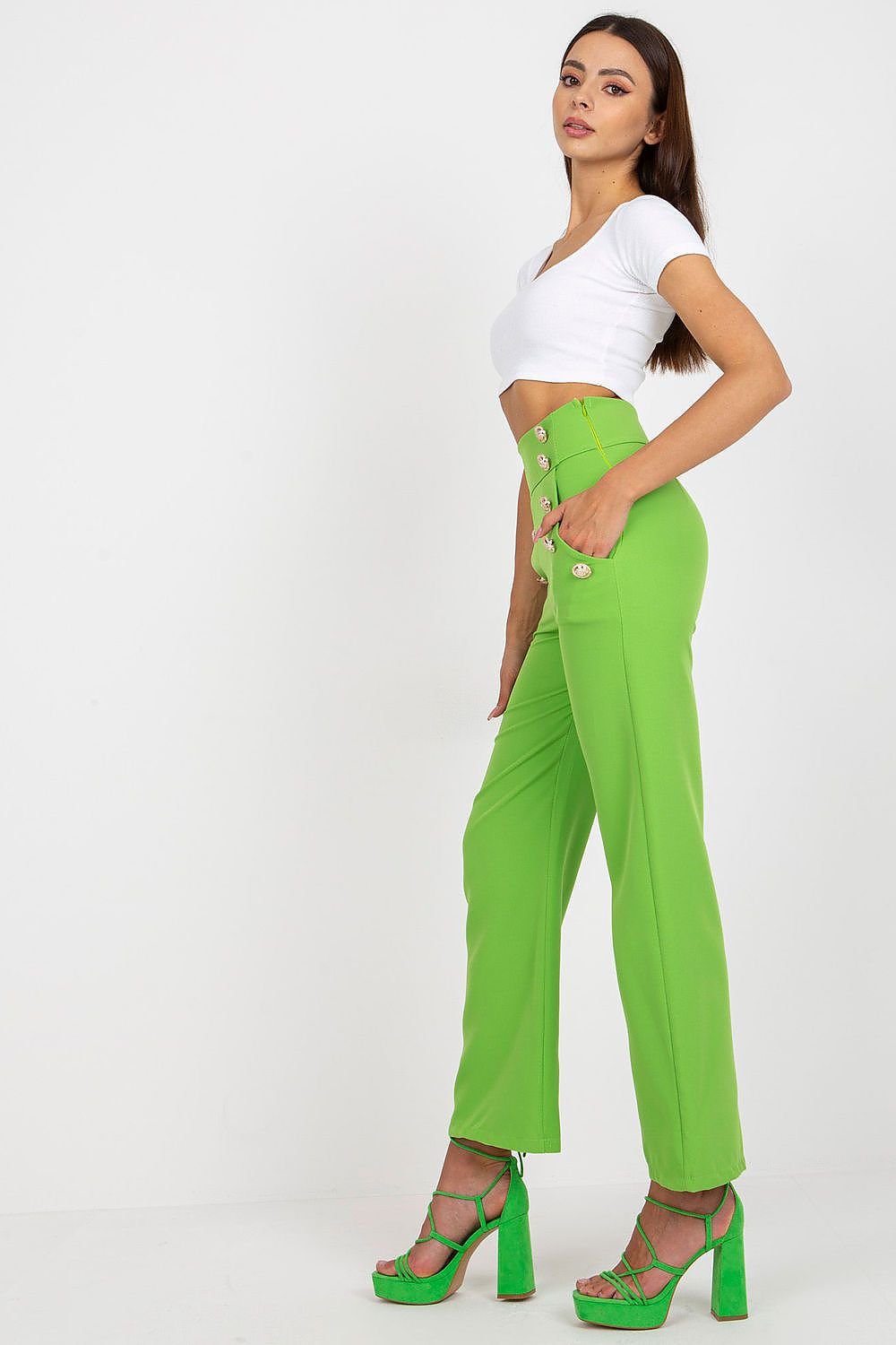 TEEK - Uniformed Buttoned Trousers PANTS TEEK MH   