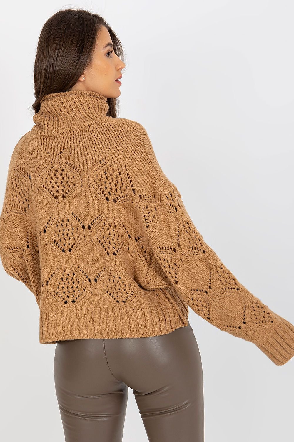 TEEK - Turtleneck Knitted Loose Sweater SWEATER TEEK MH   