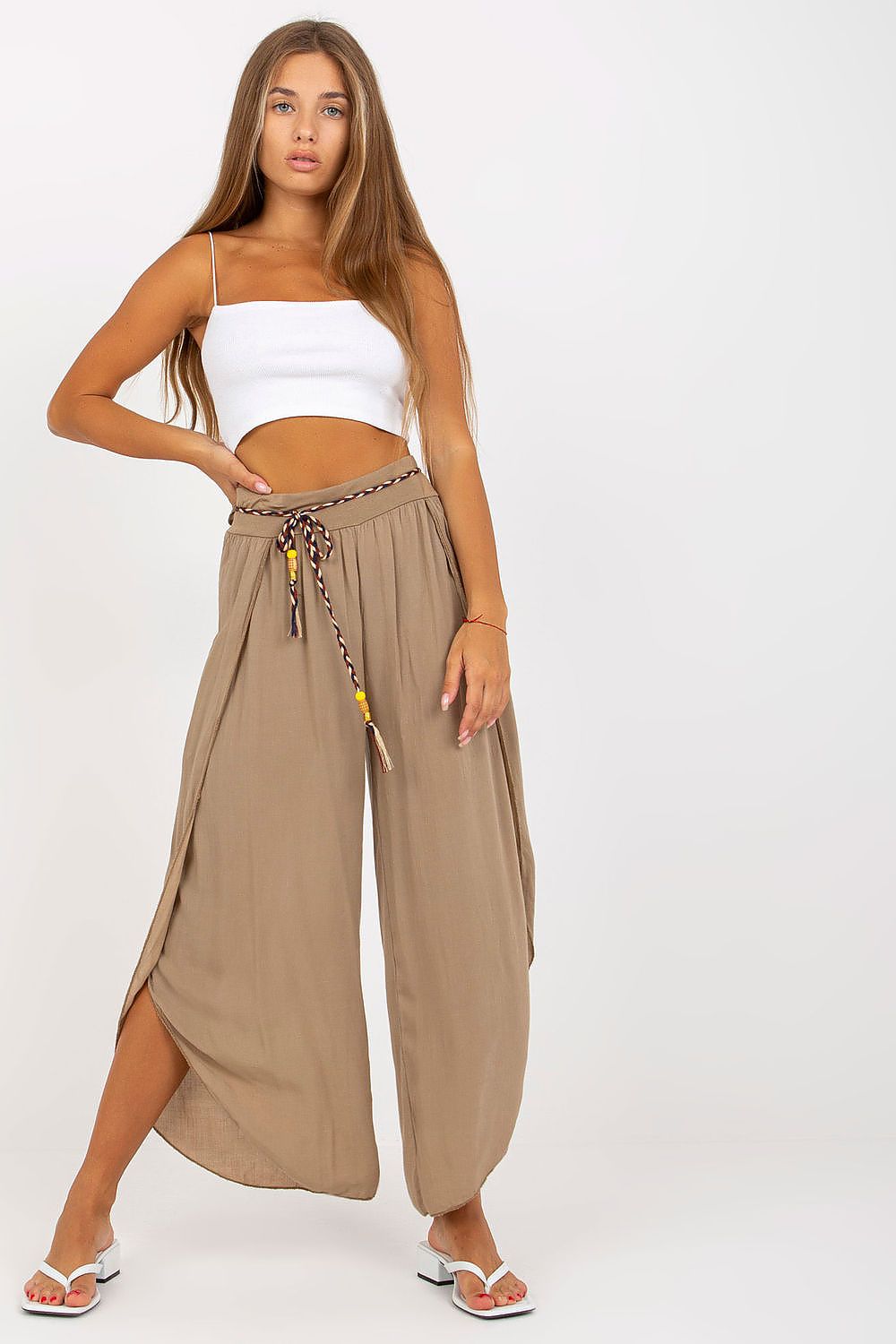 TEEK - Thin Up Slit Seam Trousers PANTS TEEK MH   