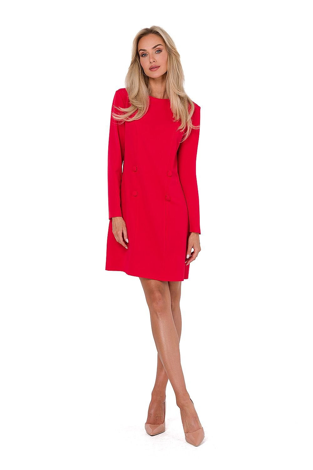 TEEK - Cornered Button Dress DRESS TEEK MH   