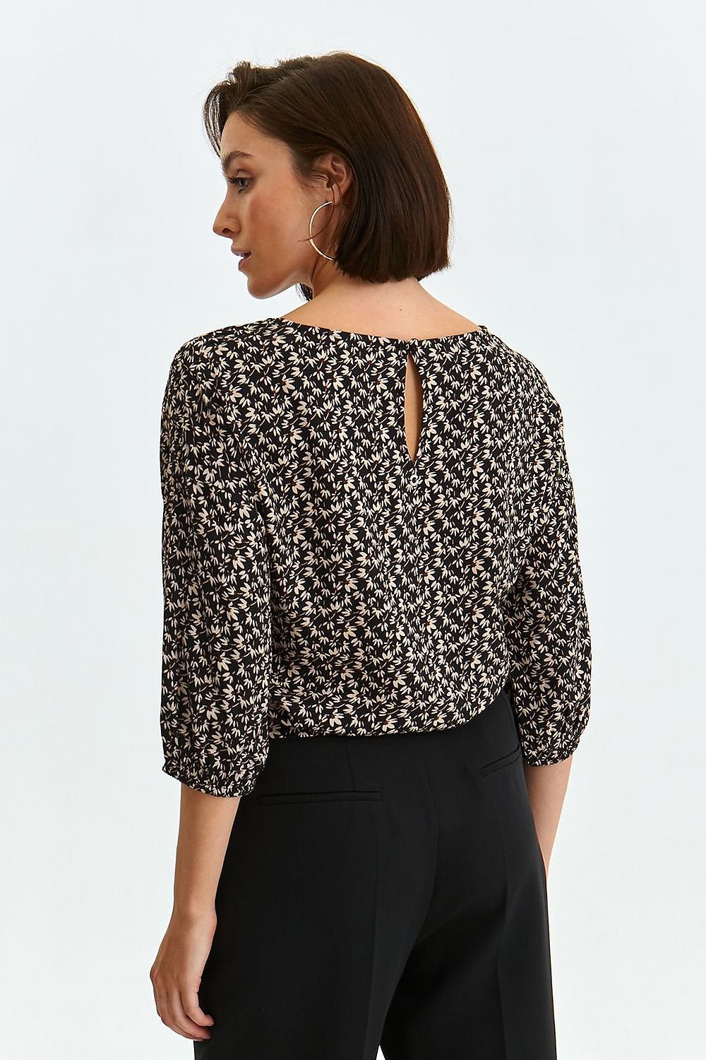 TEEK - Bottom Tie Blouse TOPS TEEK MH   