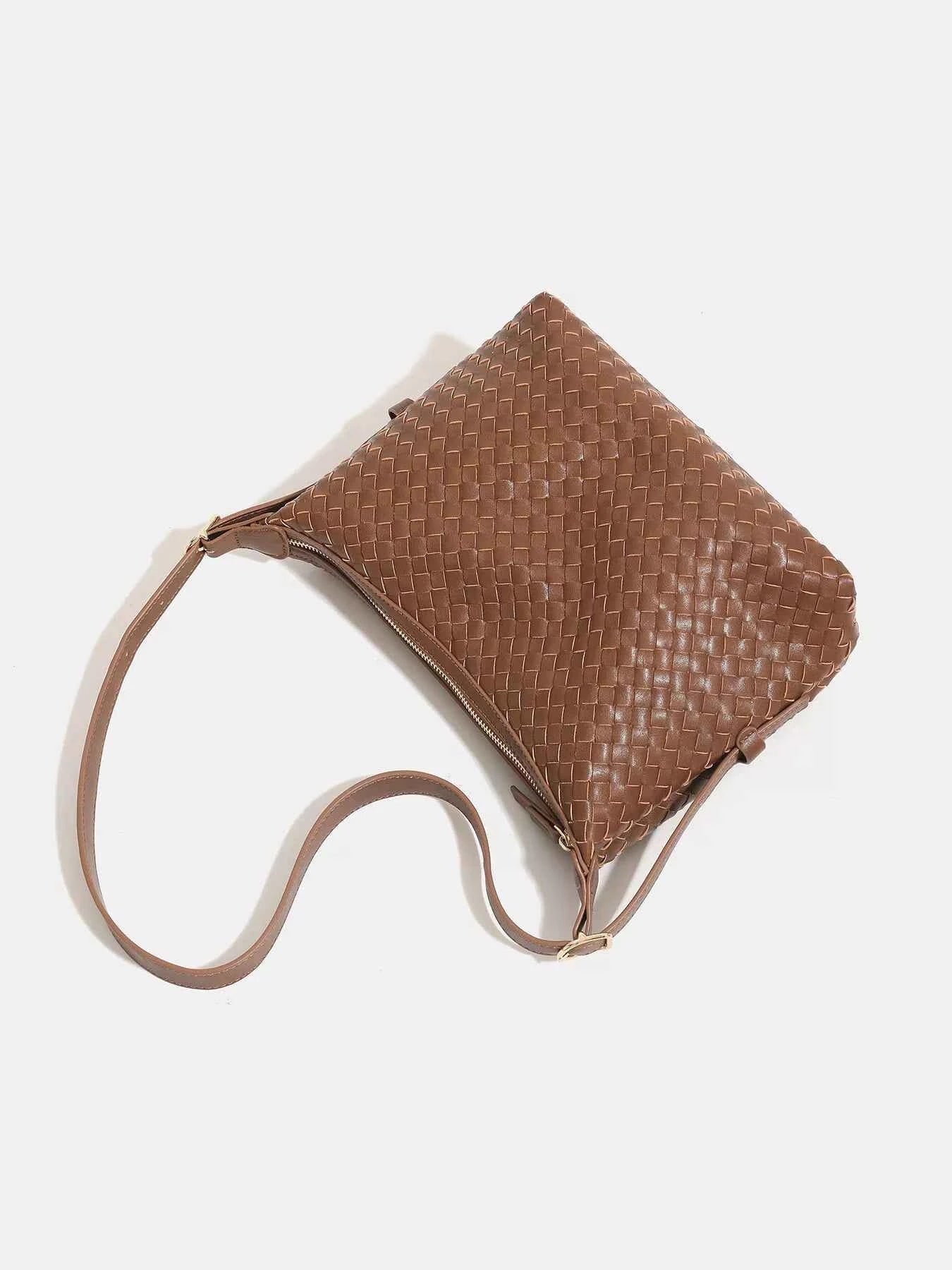 TEEK - Woven PU Leather Shoulder Bag BAG TEEK Trend