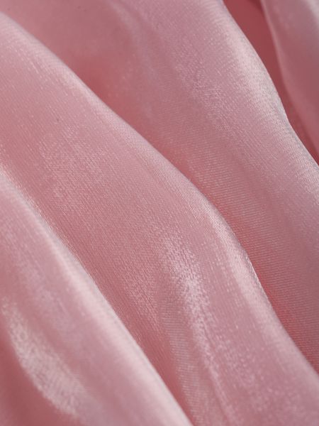 TEEK - Pink Off Shoulder Cropped Ruffled Bubble Sleeve Blouse TOPS TEEK W   