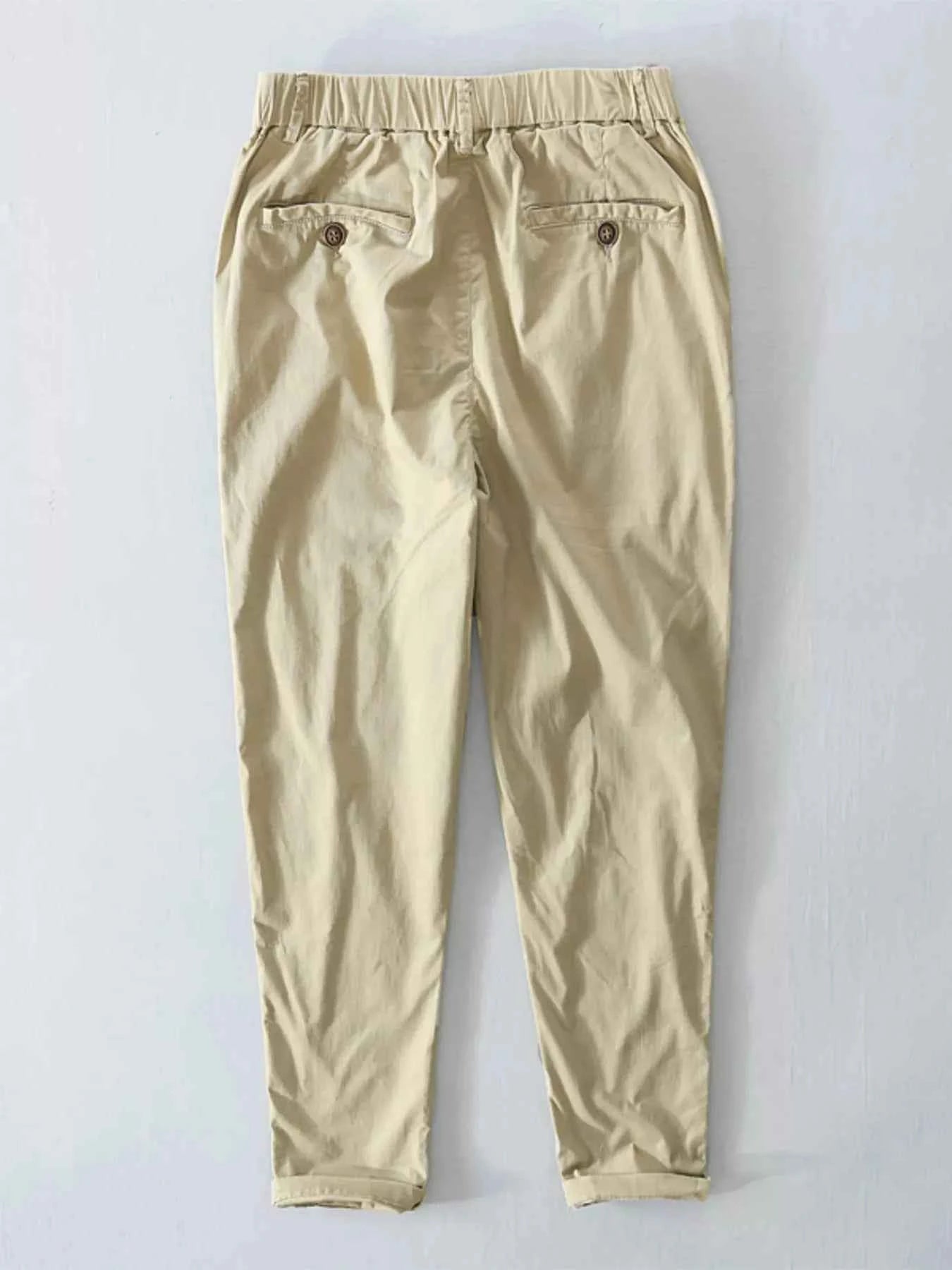 TEEK - Mens Plus Size Casual Elastic Waist Pants PANTS TEEK Trend