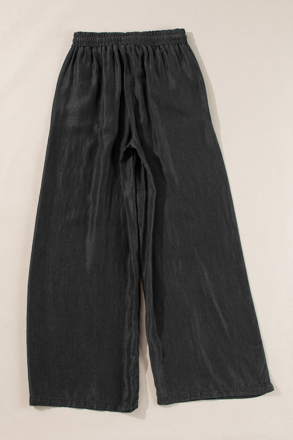 Drawstring Wide Leg Jeans TEEK Trend