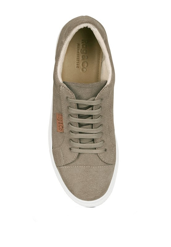 TEEK - ASHFORD FINE SUEDE HANDCRAFTED SNEAKERS SHOES TEEK FG   