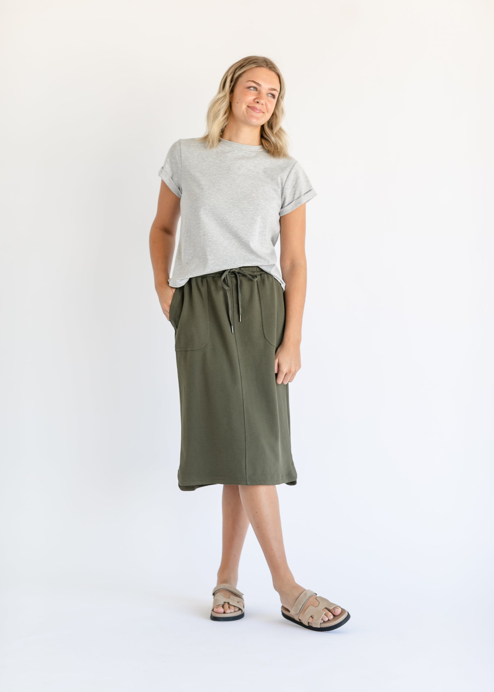 TEEK - Dani Everyday Midi Skirt SKIRT TEEK INH XS