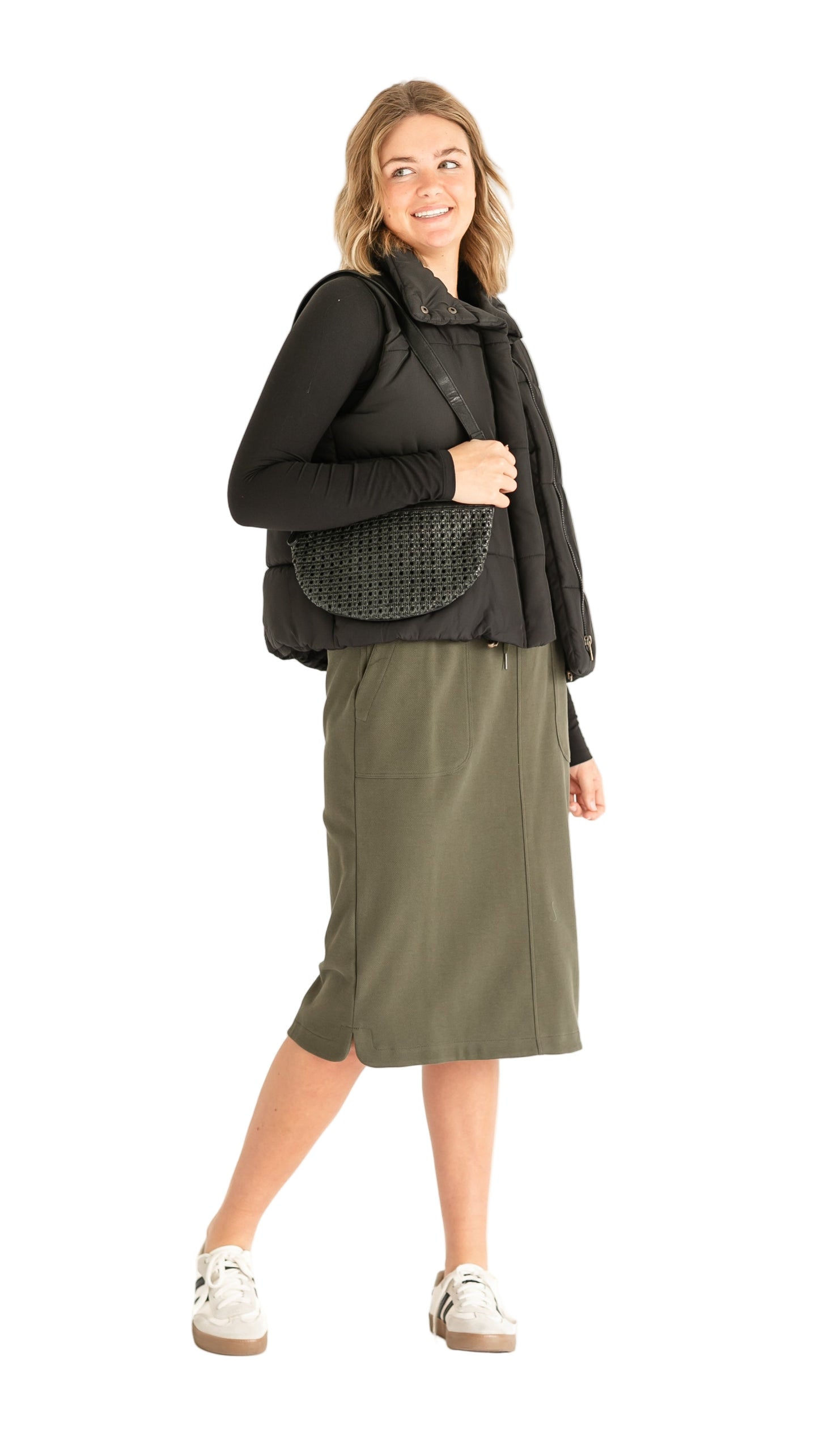 TEEK - Dani Everyday Midi Skirt SKIRT TEEK INH