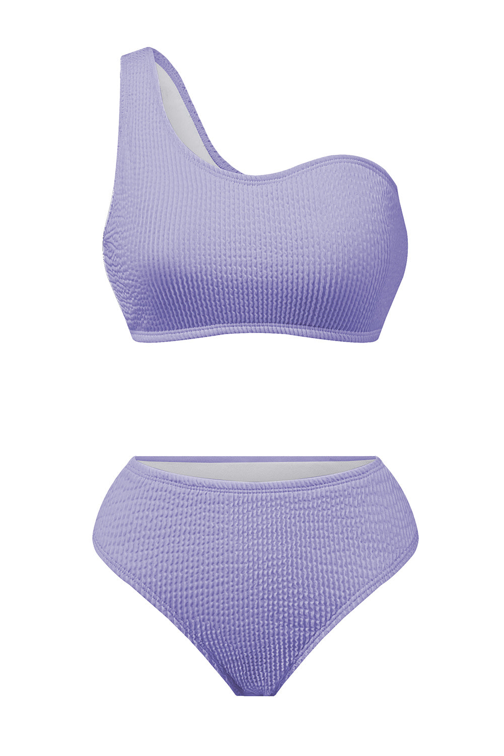 TEEK - Single Shoulder Bikini SWIMWEAR TEEK Trend Lavender S 