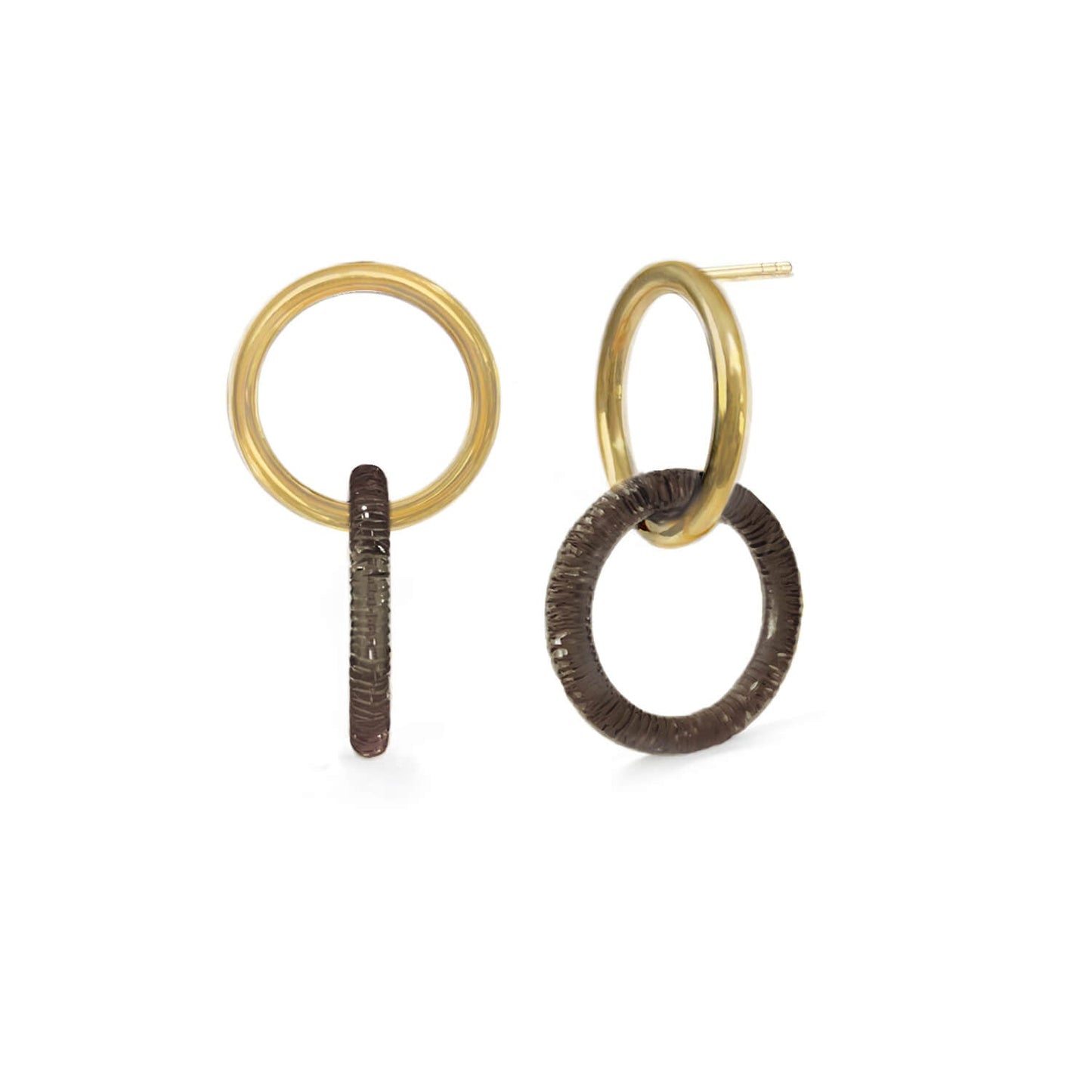 TEEK - Double Drop Lucite Earrings JEWELRY TEEK GNH BLACKBERRY