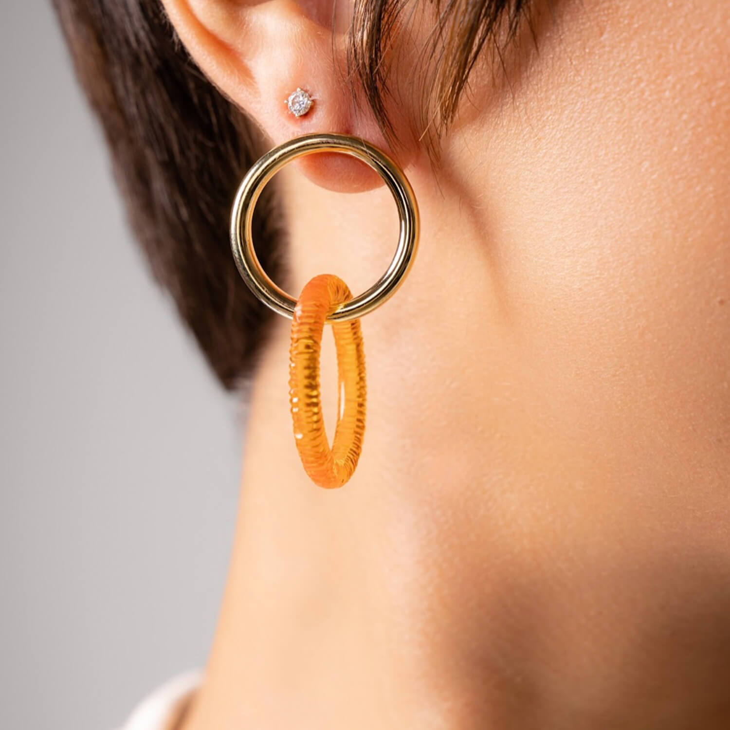 TEEK - Double Drop Lucite Earrings JEWELRY TEEK GNH