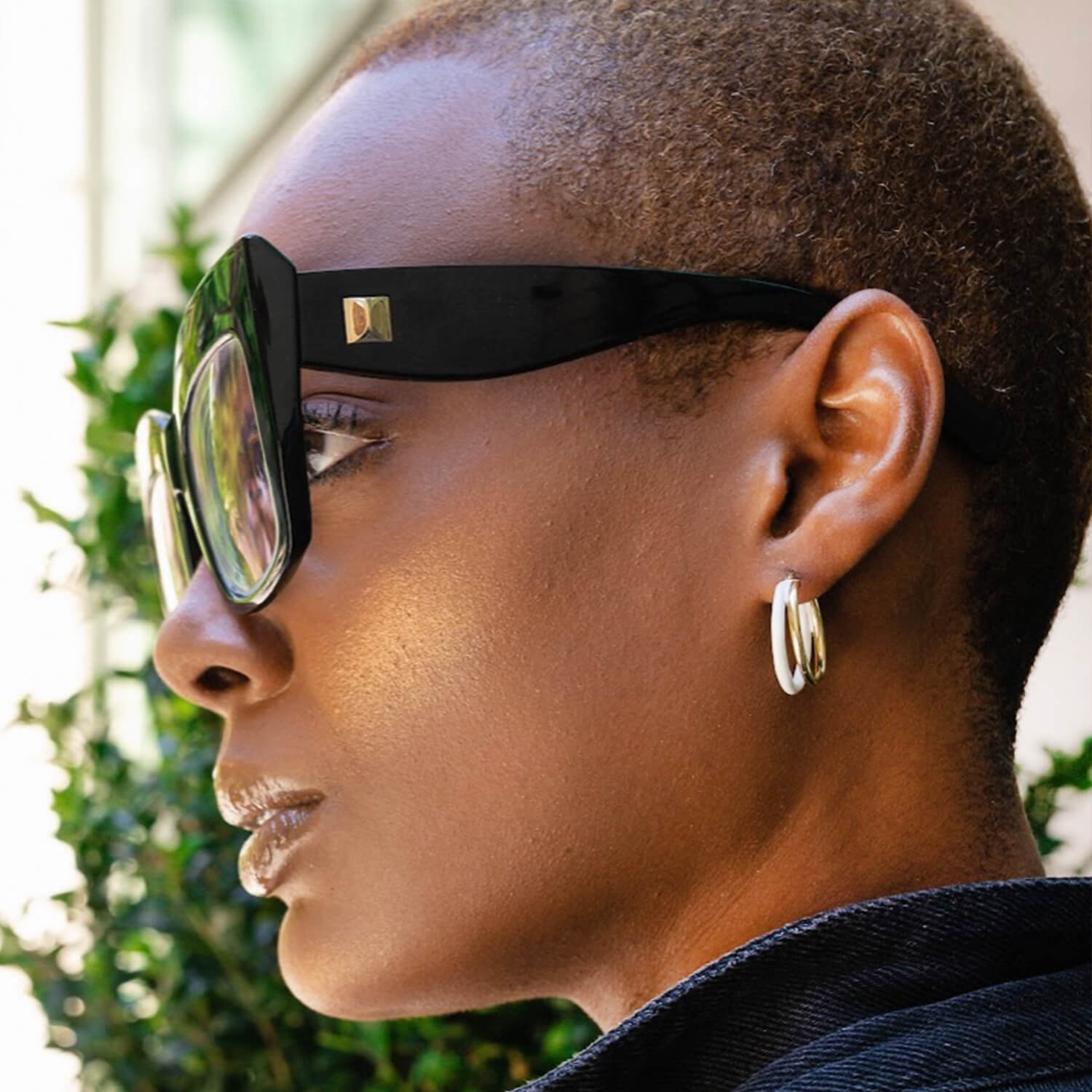 TEEK - Enamel Double Hoop Earrings JEWELRY TEEK GNH