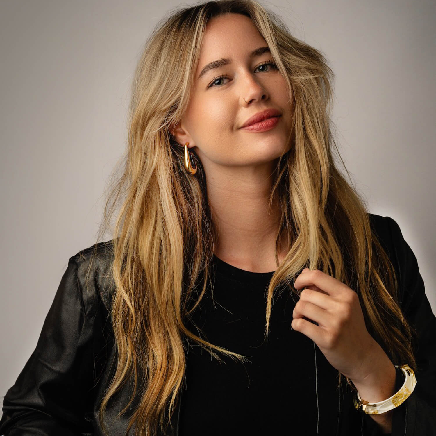 TEEK - Drop Hoop Earrings JEWELRY TEEK GNH