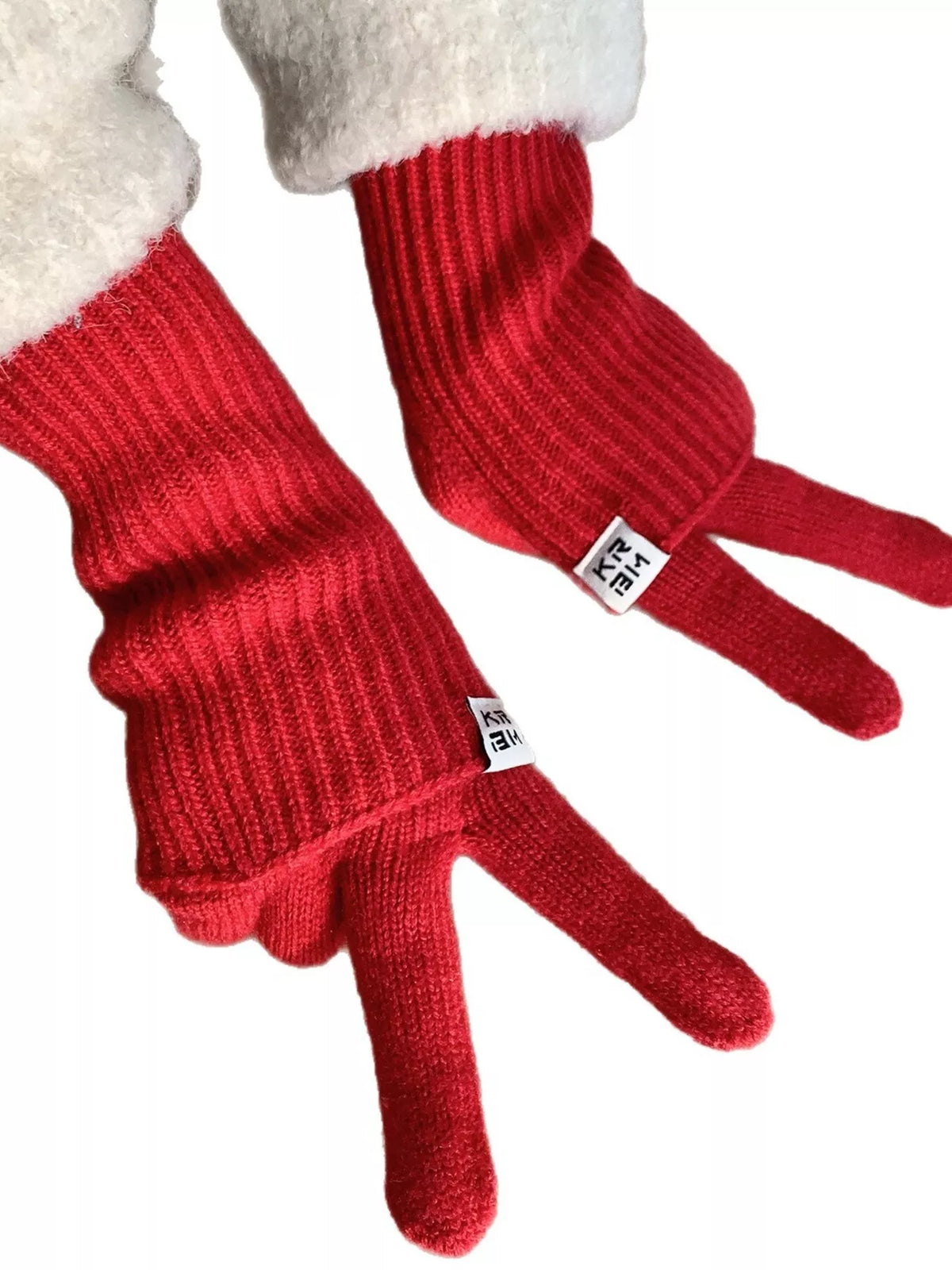 TEEK - Ribbed Knit Winter Gloves GLOVES TEEK Trend