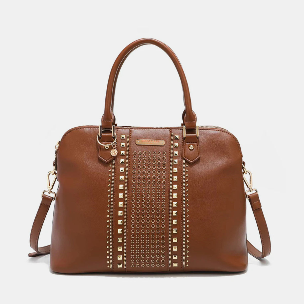 TEEK- NL Studded Decor Handbag BAG TEEK Trend   