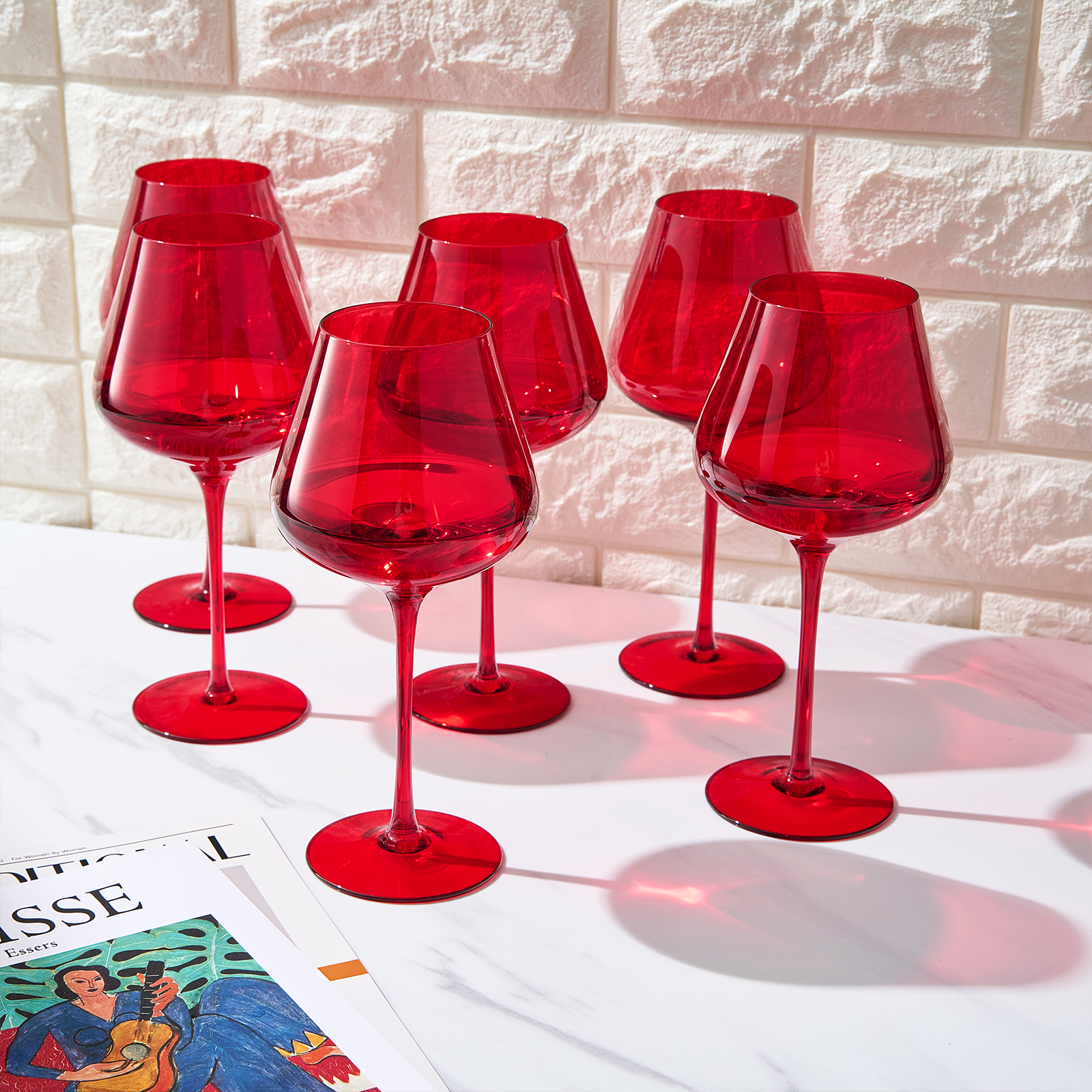 TEEK - Stagioni Stemmed Wine Glassware Set | Holiday HOME DECOR TEEK KS