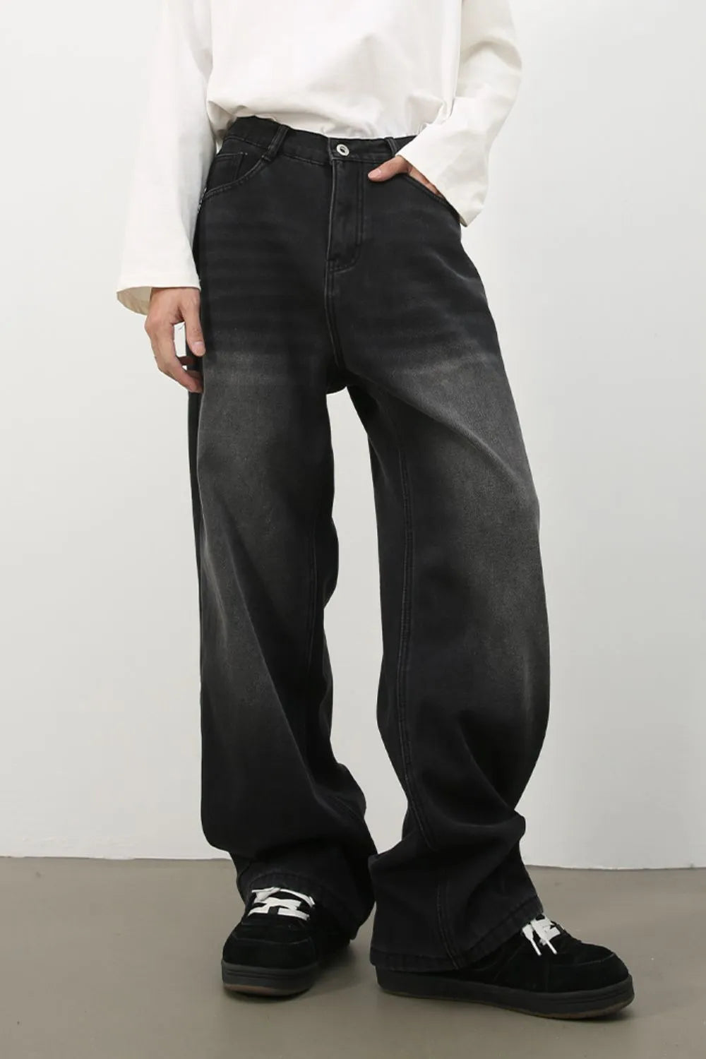 TEEK - Mens Wide Leg Jeans JEANS TEEK Trend