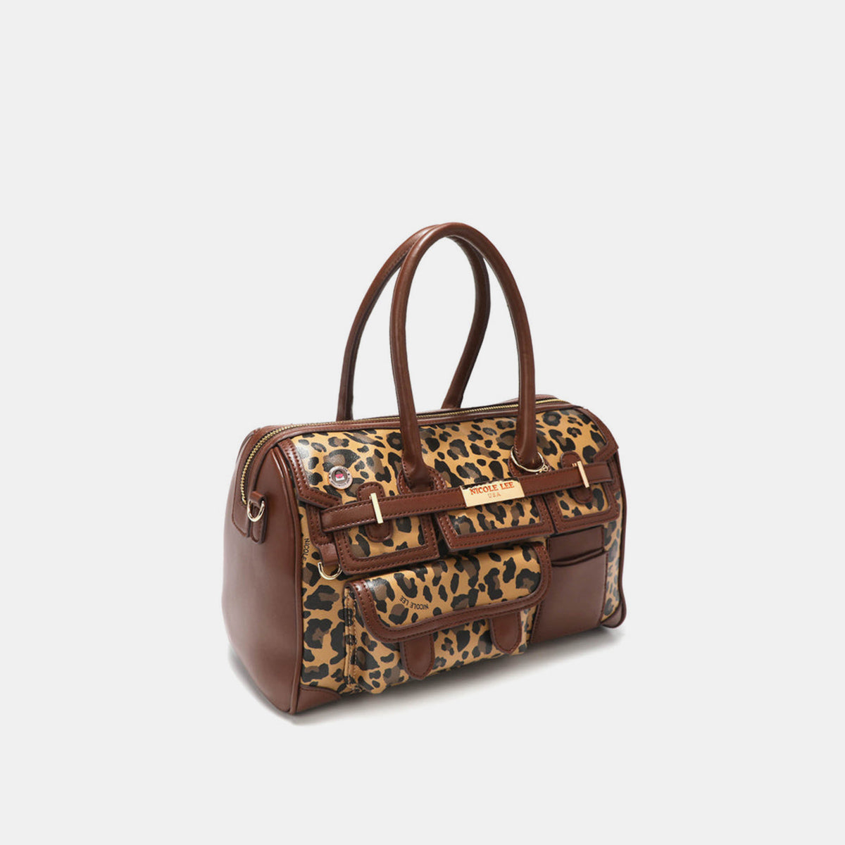 TEEK - NL Leopard Boston Bag BAG TEEK Trend   