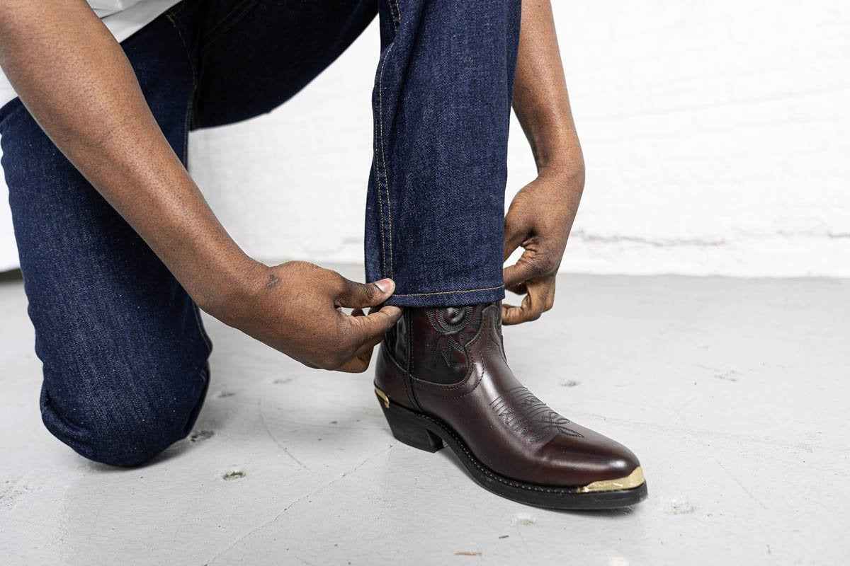 TEEK - 100% Cotton Boot Cut Dark Wash JEANS TEEK DDA