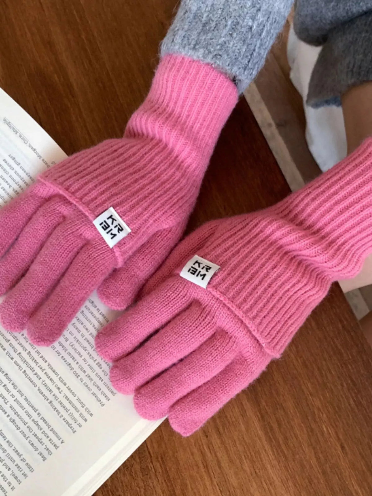TEEK - Ribbed Knit Winter Gloves GLOVES TEEK Trend