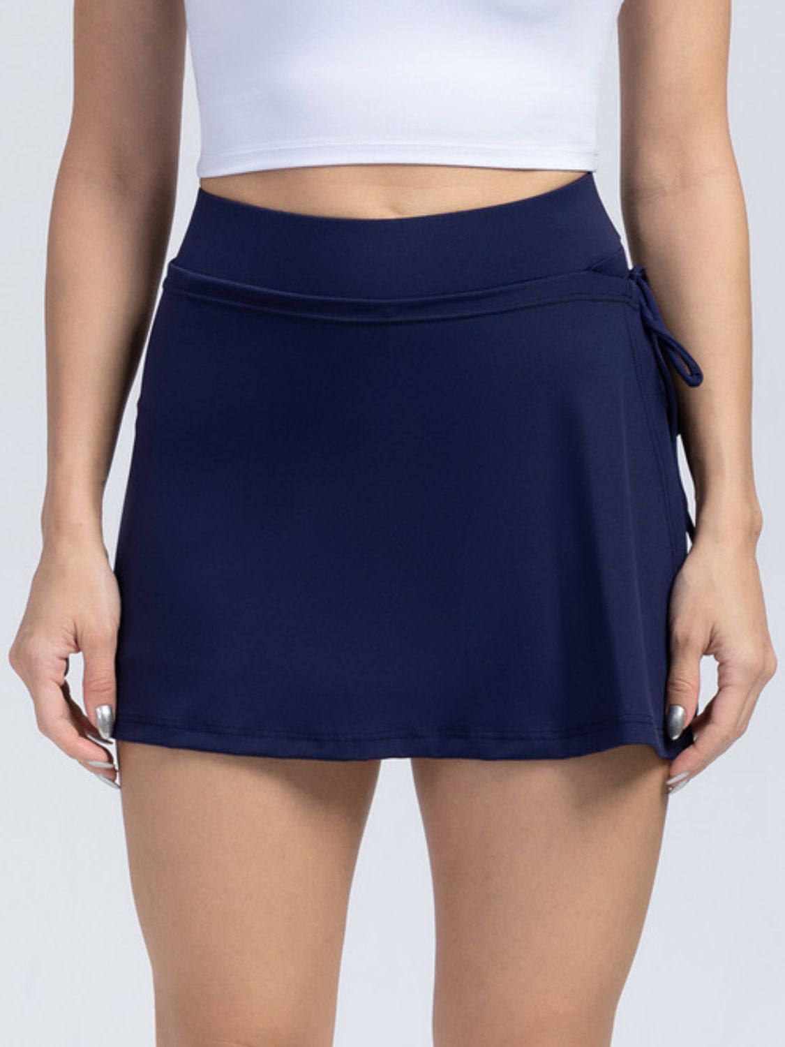 TEEK - High Waist Active Pocketed Skort SKIRT TEEK Trend   