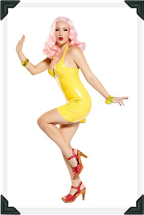 TEEK - The Rockin' Tiki Ankle Strap- Scarlette Leather SHOES TEEK LLS