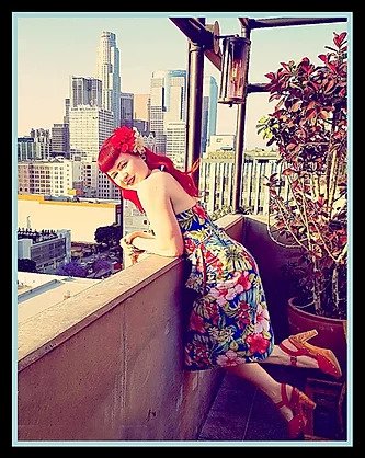 TEEK - The Rockin' Tiki Ankle Strap- Scarlette Leather SHOES TEEK LLS