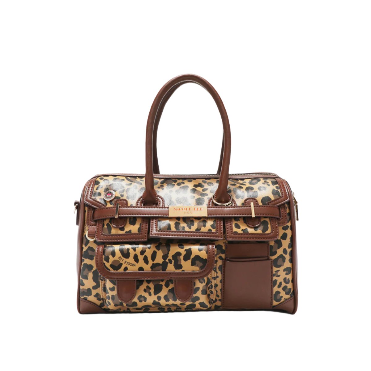 TEEK - NL Leopard Boston Bag BAG TEEK Trend   