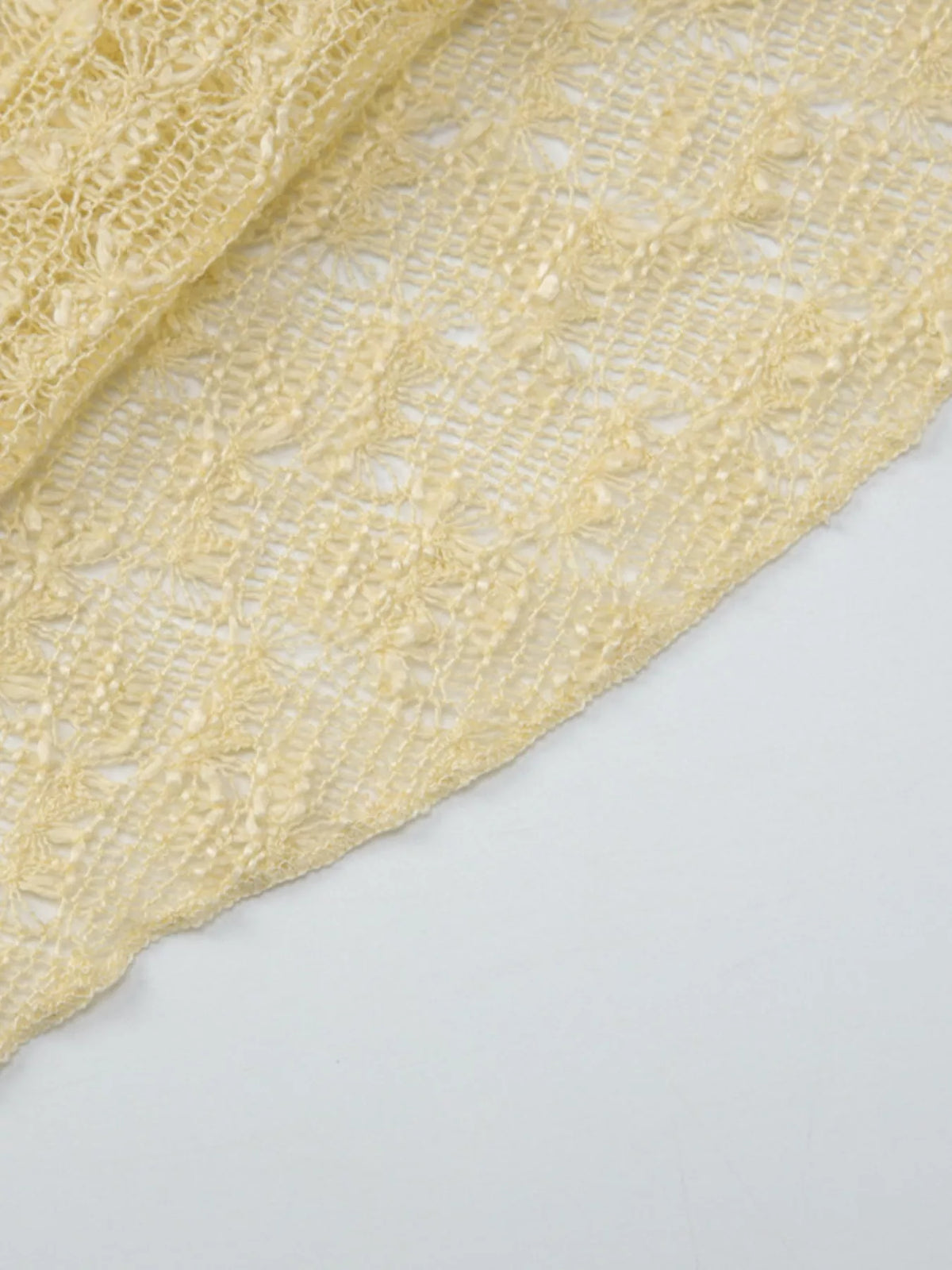 One Shoulder Long Sleeve Cover Up Trendsi