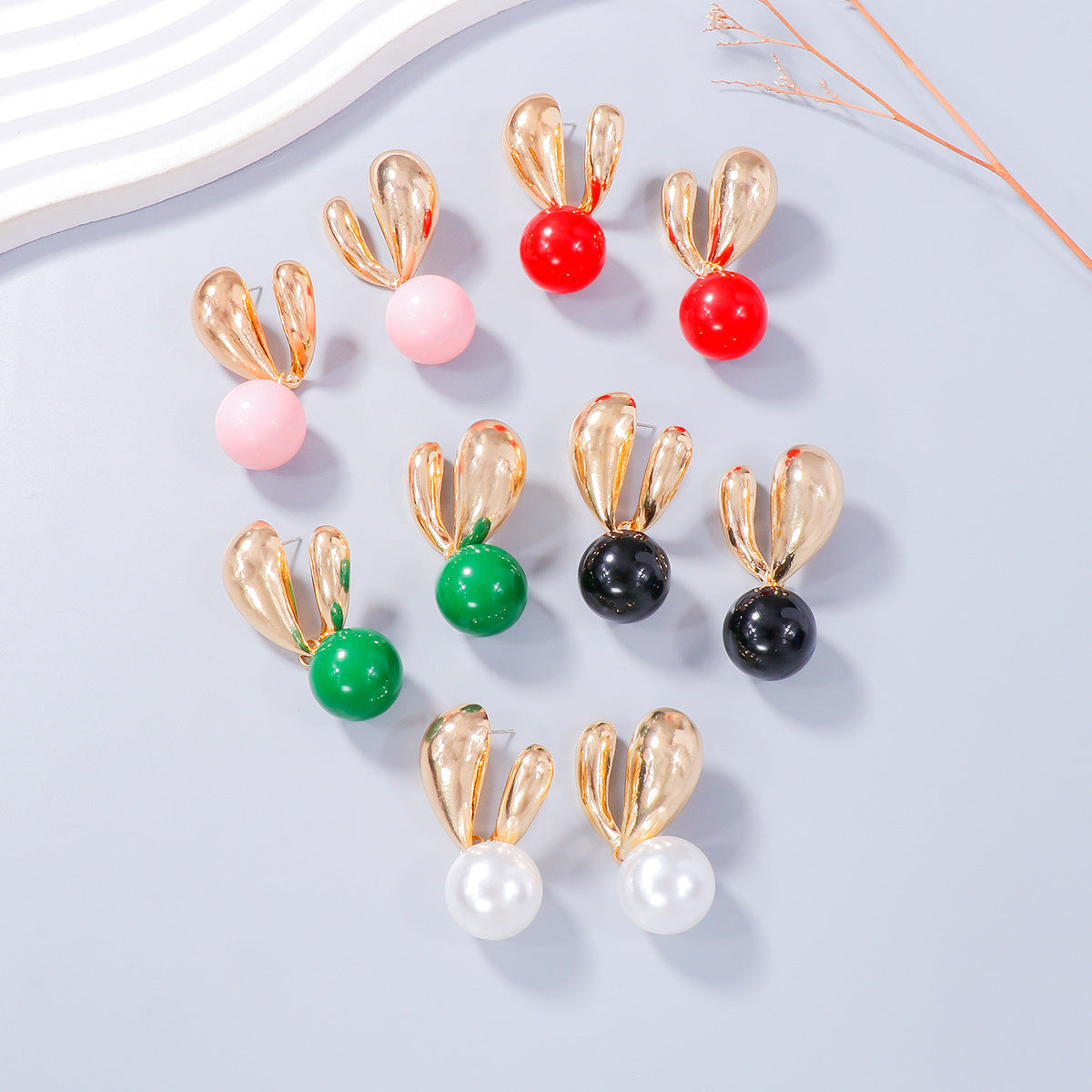 TEEK - Drip Oil Bunny Earrings JEWELRY TEEK Trend   