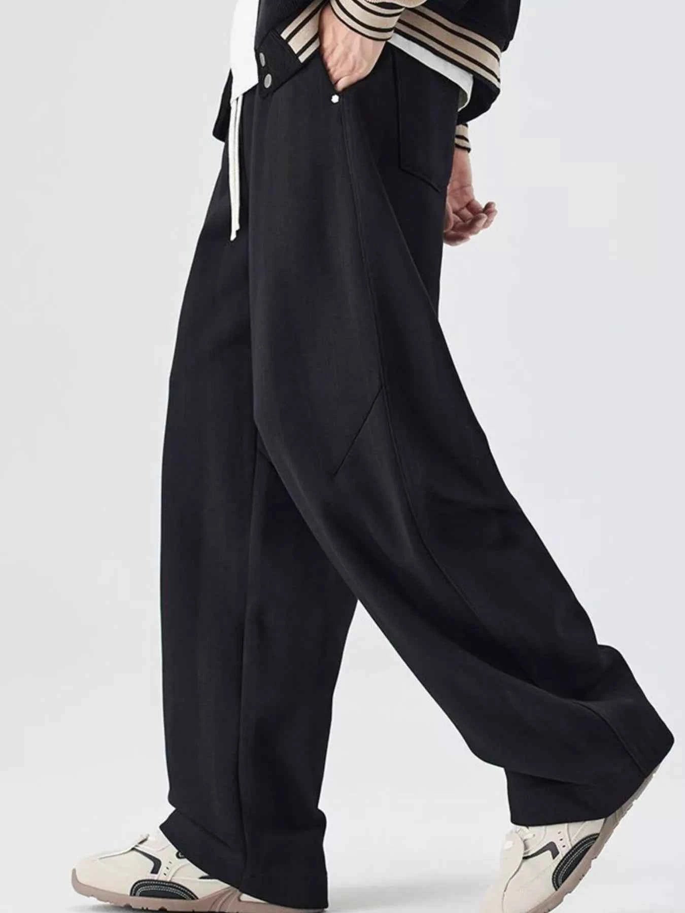 TEEK - Mens Plus Size Relaxed Fit Drawstring Casual Pants PANTS TEEK Trend