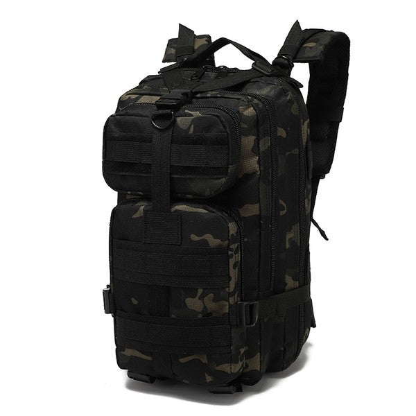 TEEK - Tactical Military 25L Backpack BAG TEEK FG Black Camo  