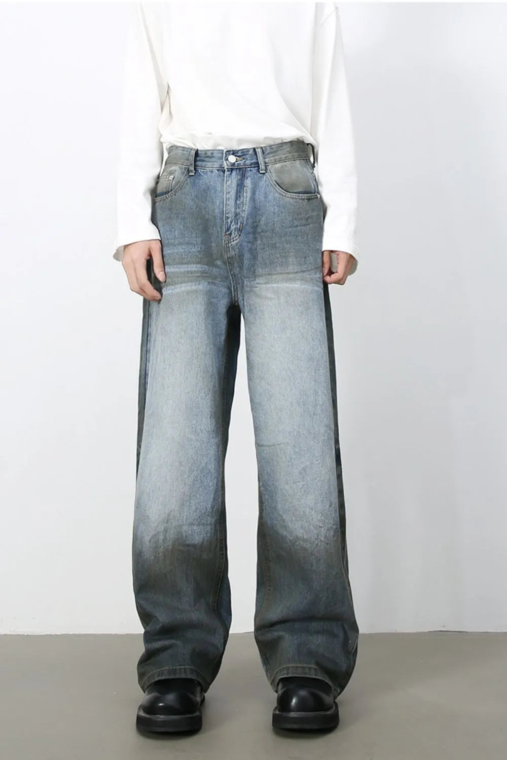 TEEK - Mens Loose Pocketed Jeans JEANS TEEK Trend