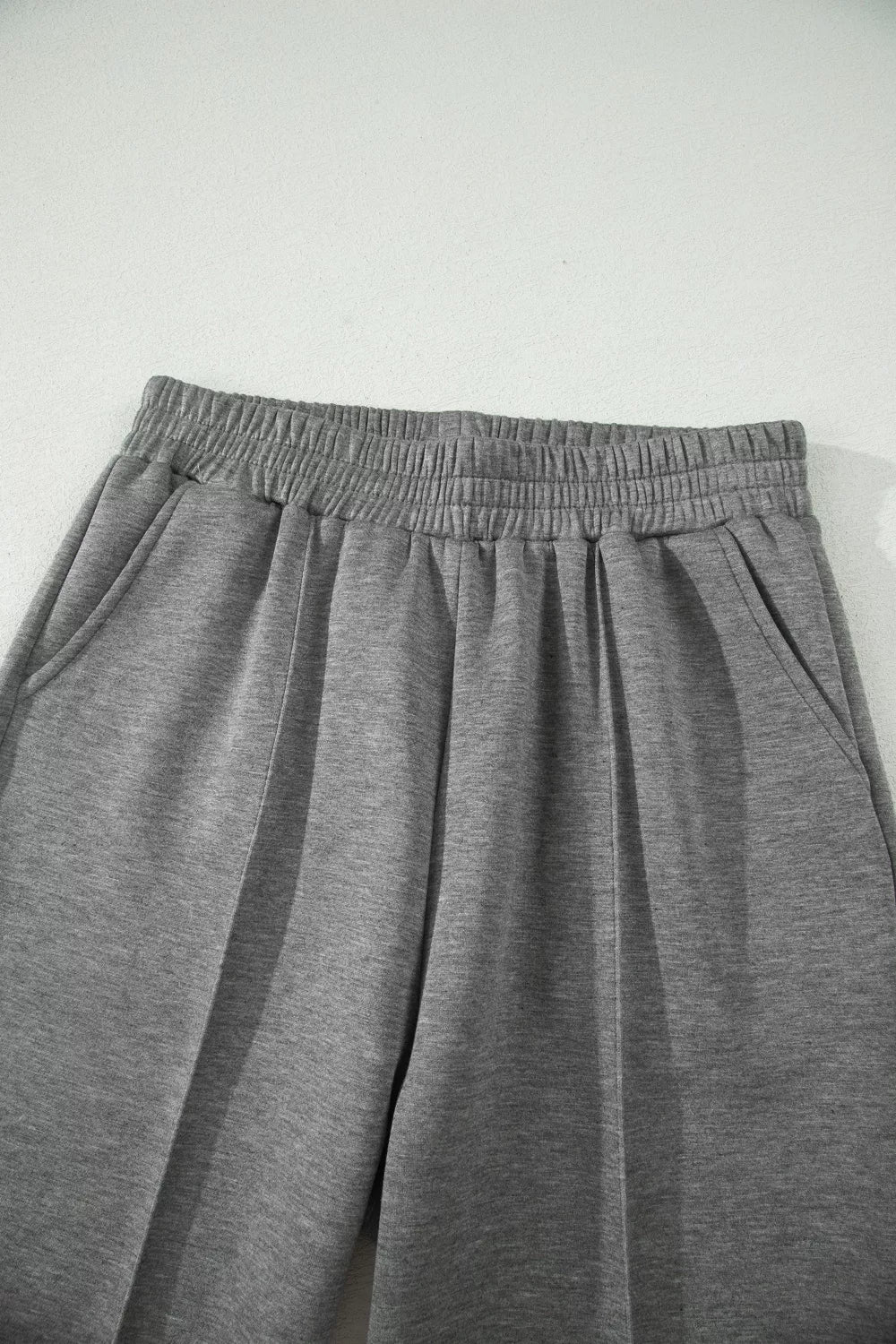 Half Zip Polo Tee Casual Pant Set Trendsi