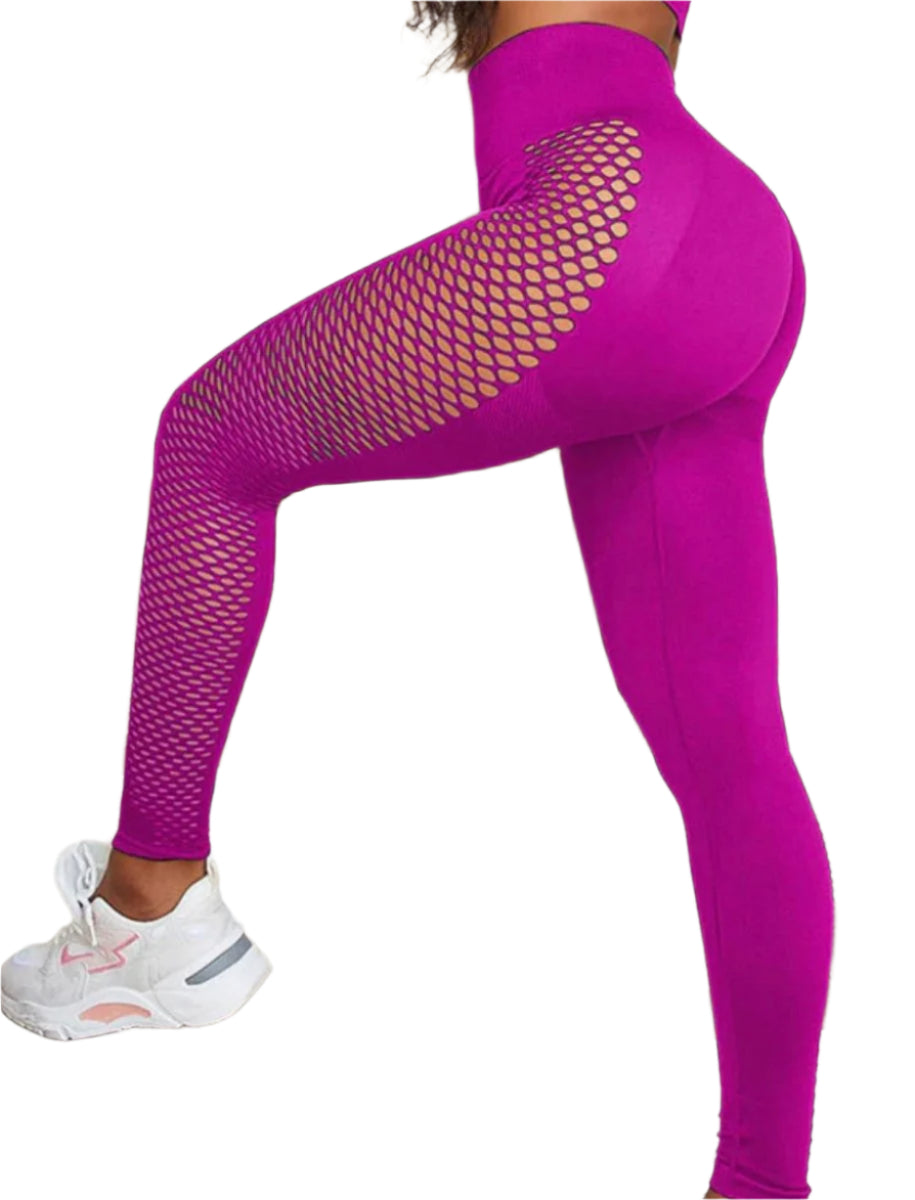 TEEK - Fishnet Leggings PANTS TEEK RP Small Pink