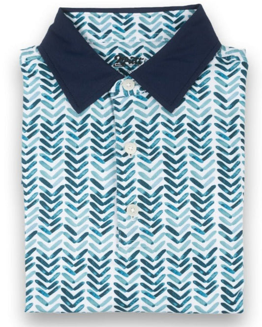 TEEK - Flying V Mens Polo TOPS TEEK 2P S