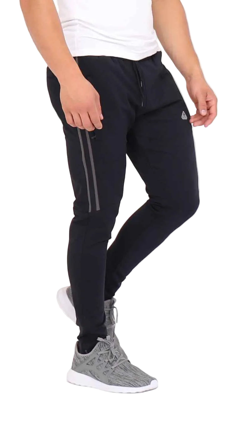 TEEK - Ultimate Flex Jogger Sweatpants - (Regular Fit) PANTS TEEK SCR Small 30 Midnight Black/Grey