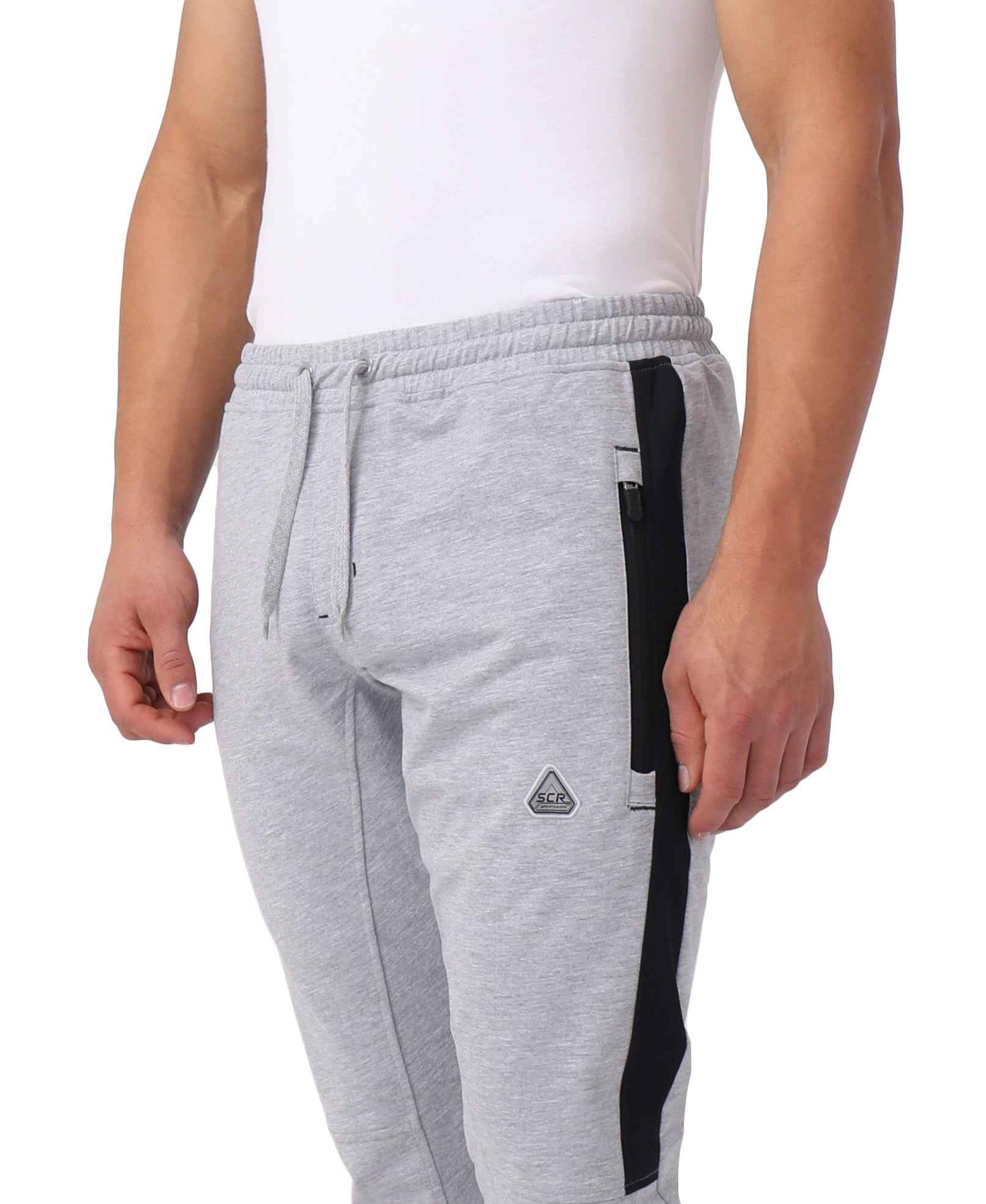 TEEK - Infinite Flex Jogger - (Tall Fit) PANTS TEEK SCR Small(26-30"Waist) 33 Light Grey Heather/Black